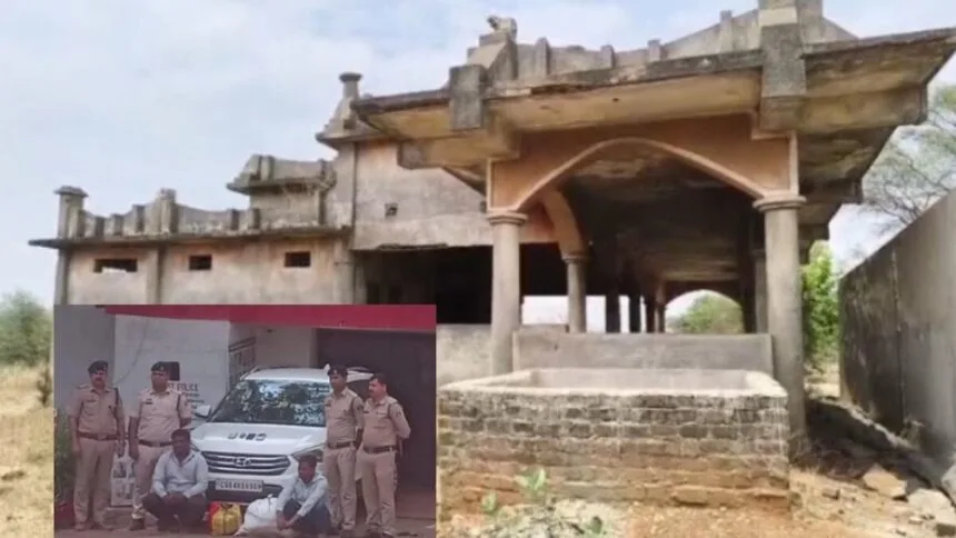 CG News: खंडहर बने पुराने बस स्टैंड में चल रहा था गांजा तस्करी का खेल, पुलिस ने 14 किलो गांजा और क्रेटा कार जब्त की