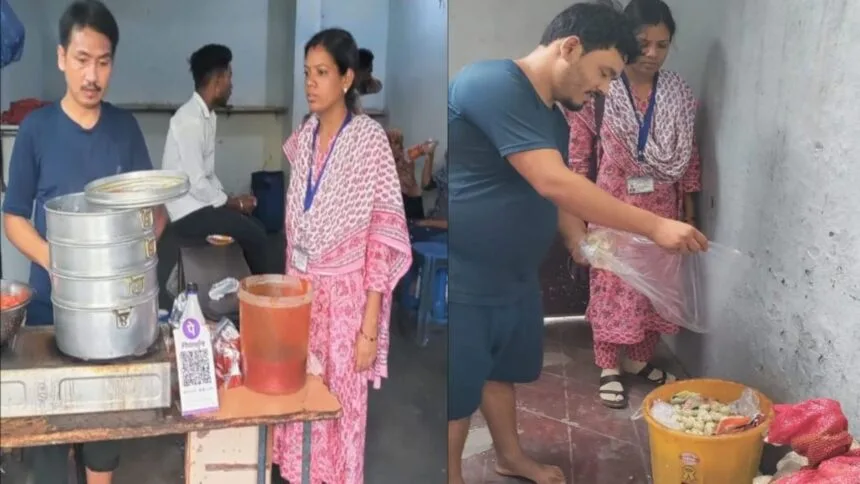 भाटापारा में खाद्य विभाग की कार्रवाई, खराब मोमोस और चटनी नष्ट, कई नमूने जांच के लिए भेजे