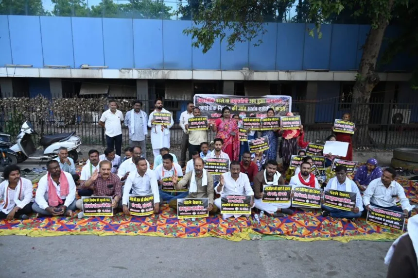 रायपुर स्काईवॉक निर्माण में भ्रष्टाचार का आरोप, कांग्रेस ने किया जोरदार प्रदर्शन