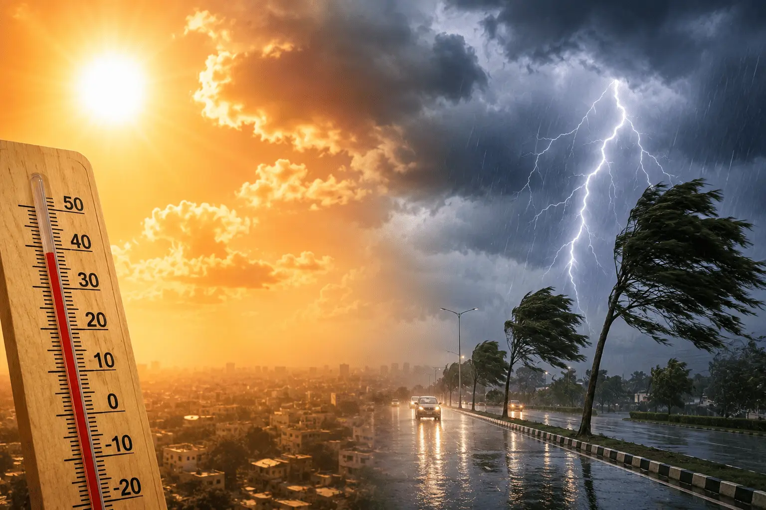 CG Weather Update: छत्तीसगढ़ में फिर बढ़ेगी गर्मी, कई जिलों में अंधड़ और हल्की बारिश के आसार